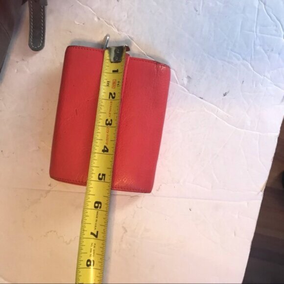 Roots Leather Bucket Tote & Wallet Crossbody Shoulder Bag Buckskin Zip Pockets - Picture 14 of 16